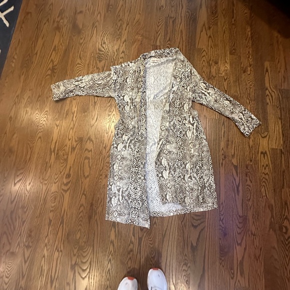 Free people wild nights duster snake skin - Picture 5 of 9
